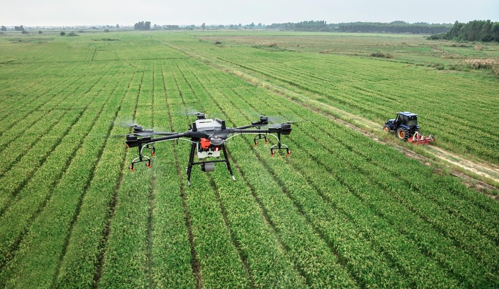 dji, drone, plant protection drone, farmland, agriculture, plant protection, t16, rice, in rice field, agras, farming, uav, drone, drone, drone, drone, drone